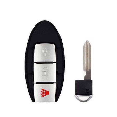 Keyless Factory KeylessFactory: 2013-2019 Nissan Smart Key Shell 3B for FCC's 4014 SKS-NIS-40143